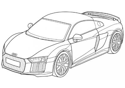 Audi R8 modelo