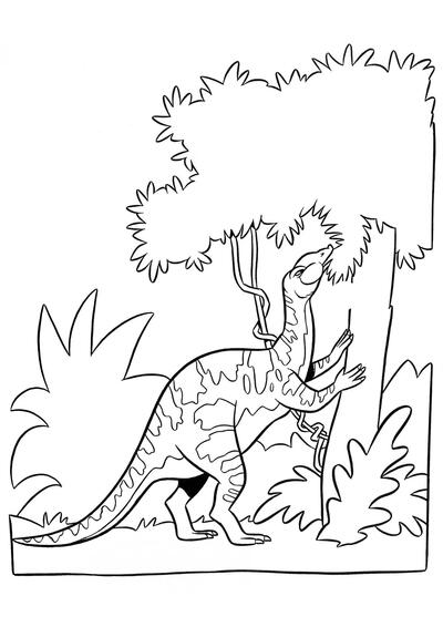 El heterodontosaurio come hojas