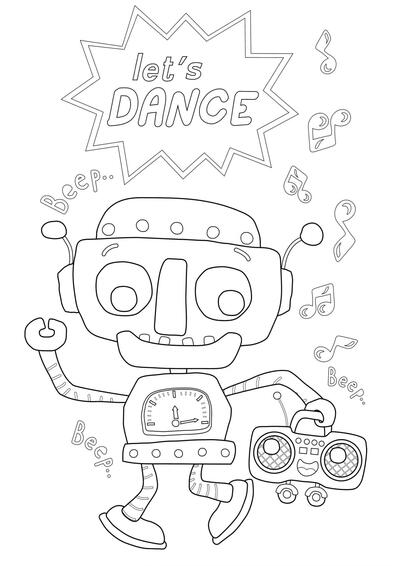 Robot bailarín