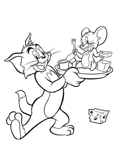 Tom quiere comer a Jerry