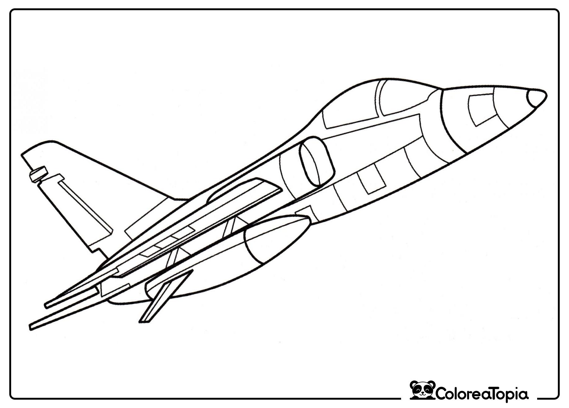 Caza de asalto - AMX - dibujo para colorear