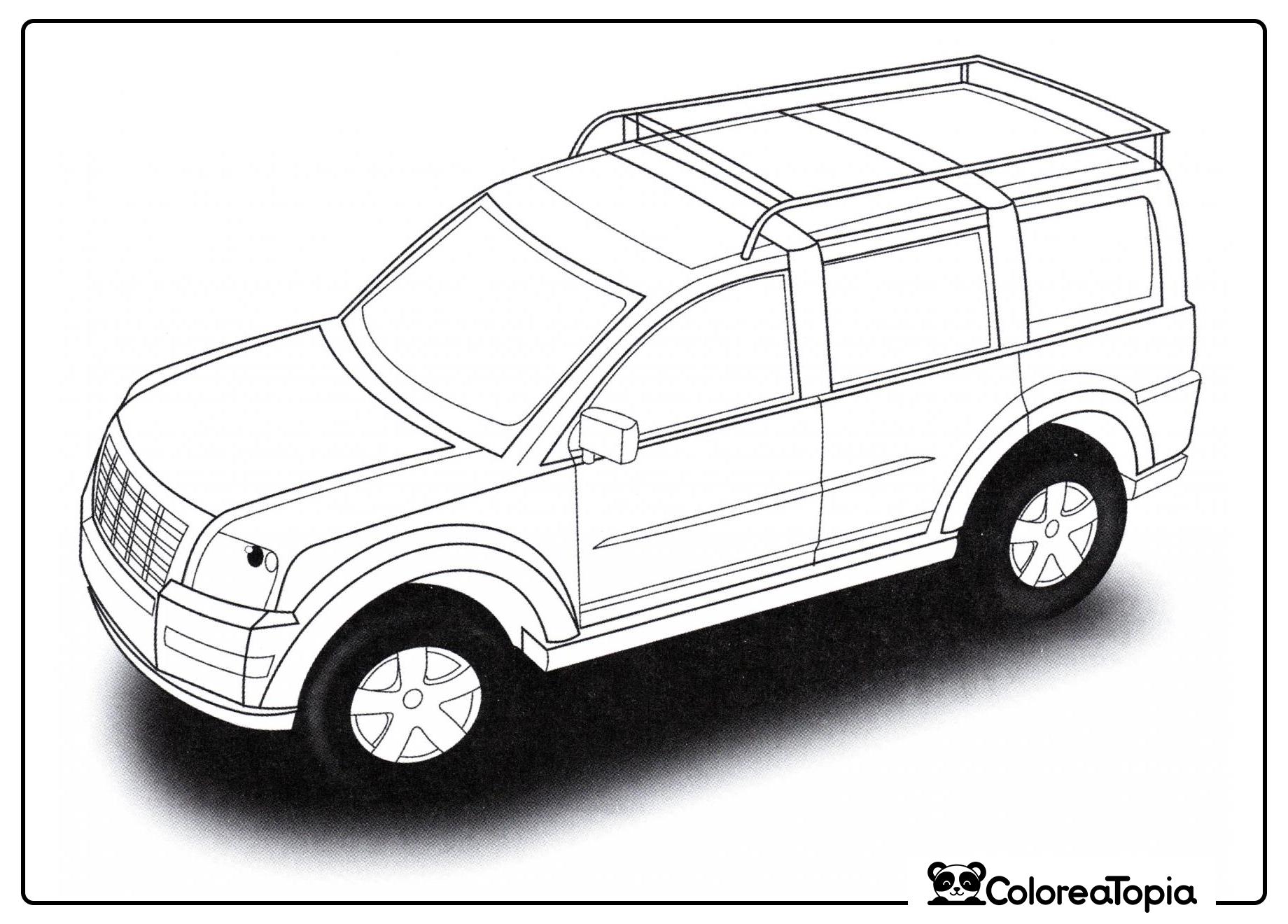 Ford Explorer Sportsman - dibujo para colorear