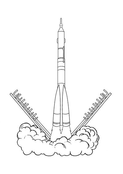 Lanzamiento de la nave «Soyuz»