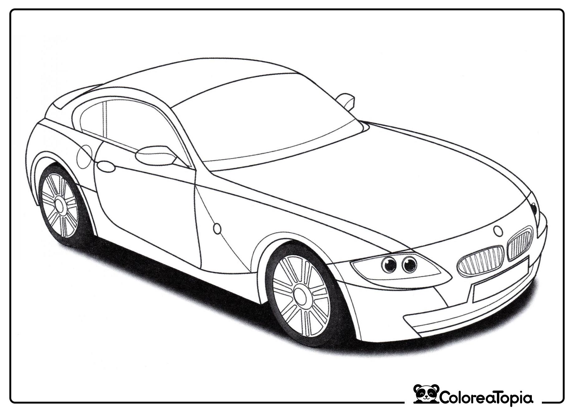 BMW Z4 M - dibujo para colorear