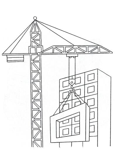 Grúa de construcción