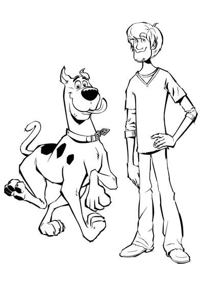 Scooby-Doo y Shaggy